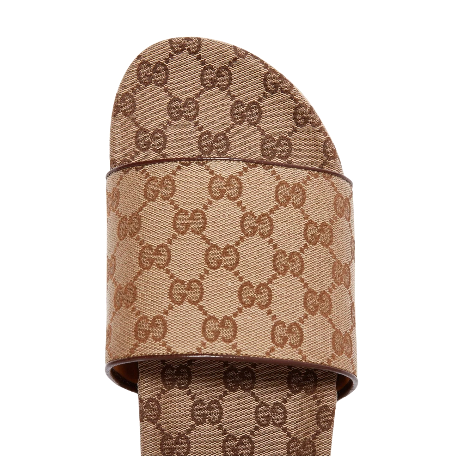 Gvc*1 Men’s Beige & Brown-GG Slide Sandals For Men 624695 H6320 9763