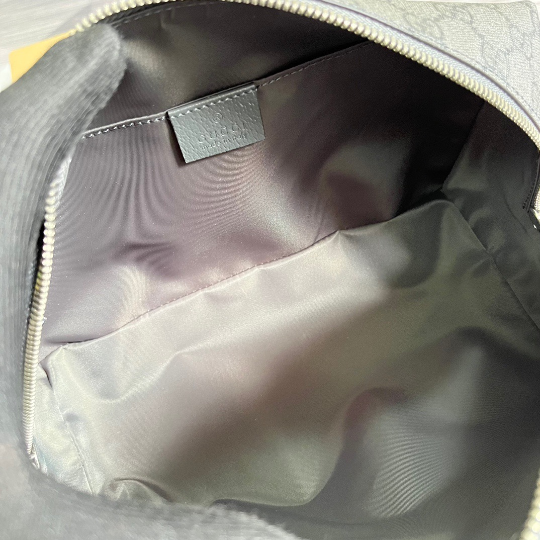 Gvc*1 Ophidia GG Toiletry Case Svp*me Canvas Grey 10.2in/26cm ‎‎‎572767 UULBN 1244