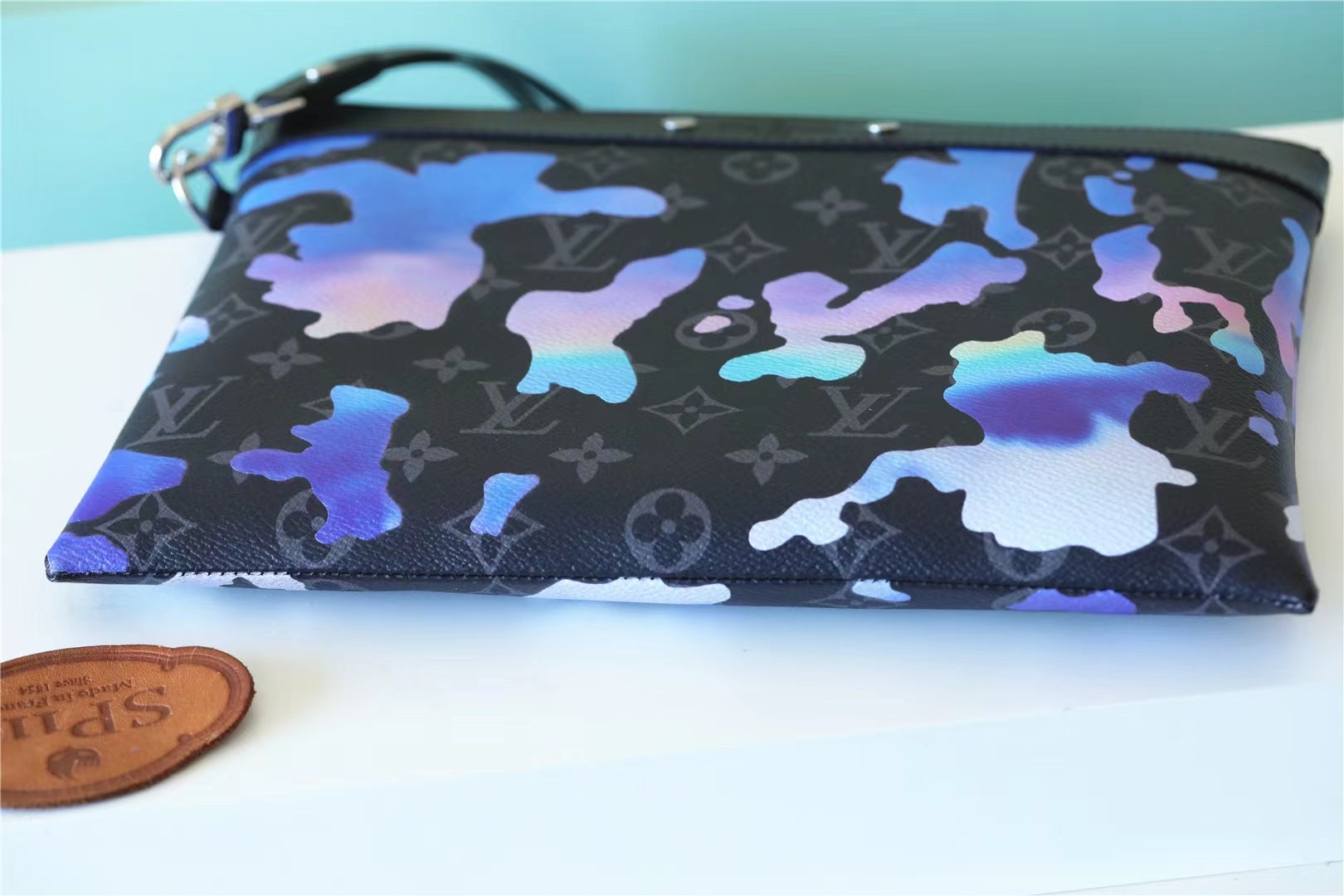 Pochette To Go Monogram Eclipse Canvas Black For Men 11.8in/30cm M81848