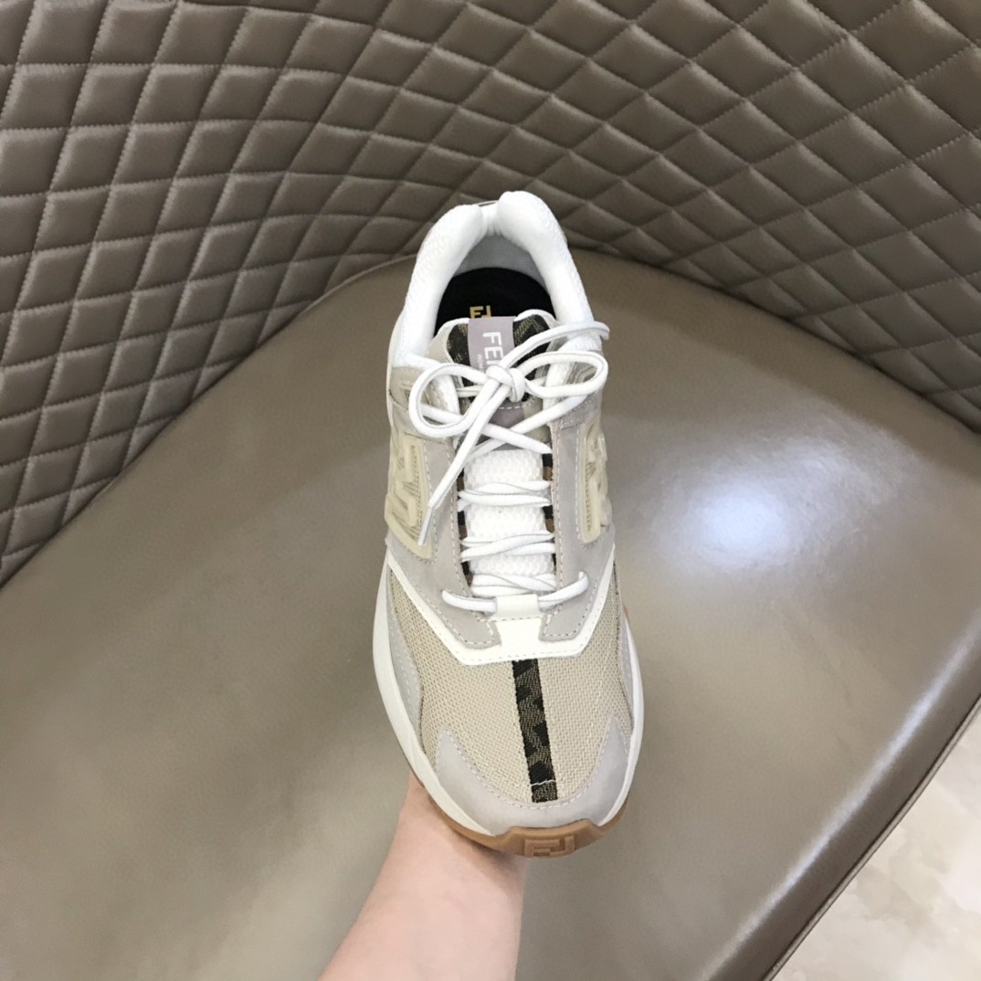 FD F**di Faster Trainers Sneakers Grey For Women