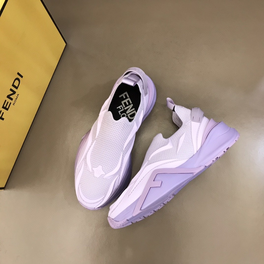 FD F**di Flow Running Sneakers Purple For Women