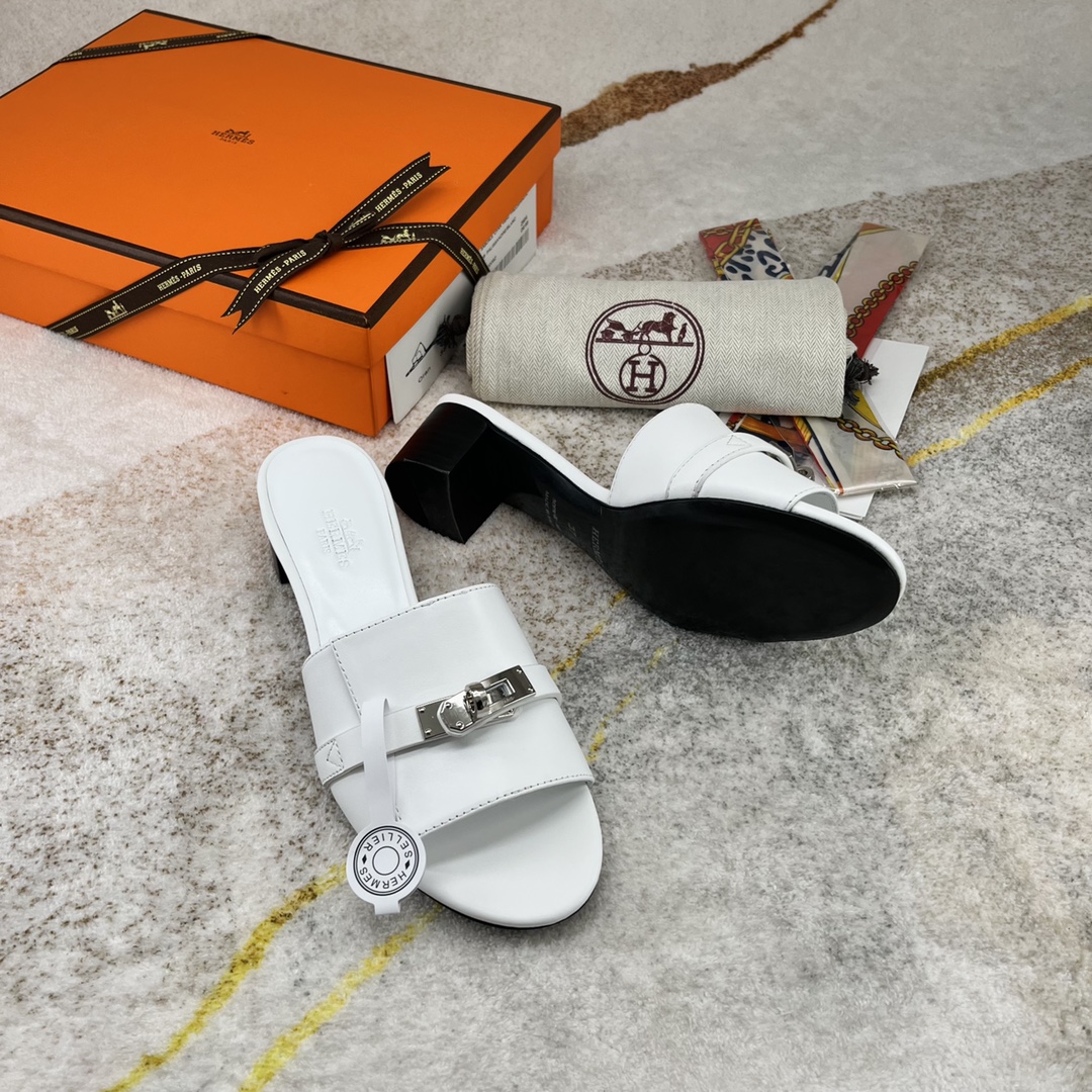 H**me5 Gigi 50 Sandal White For Women H231063Z 90420