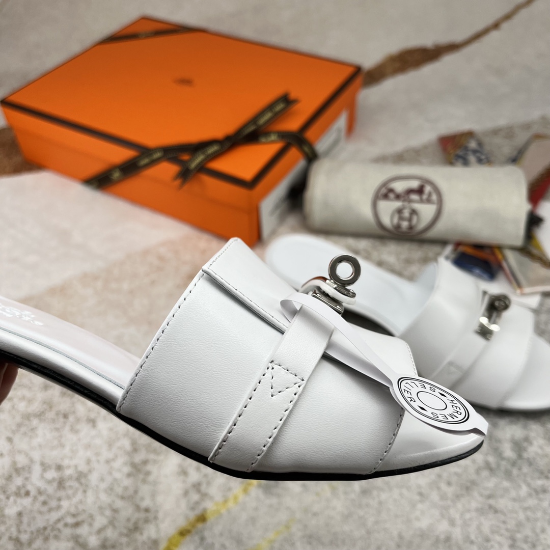 H**me5 Gigi 50 Sandal White For Women H231063Z 90420