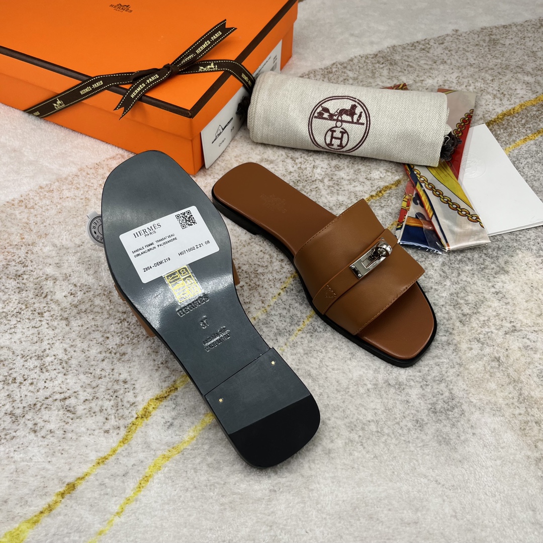 H**me5 Giulia Sandal Brown For Women H231056Z A3350