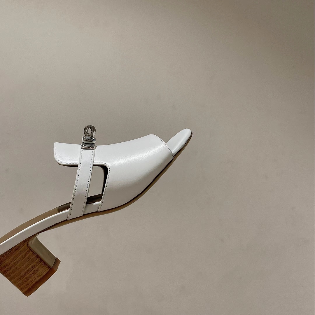 H**me5 Candy Sandal White For Women