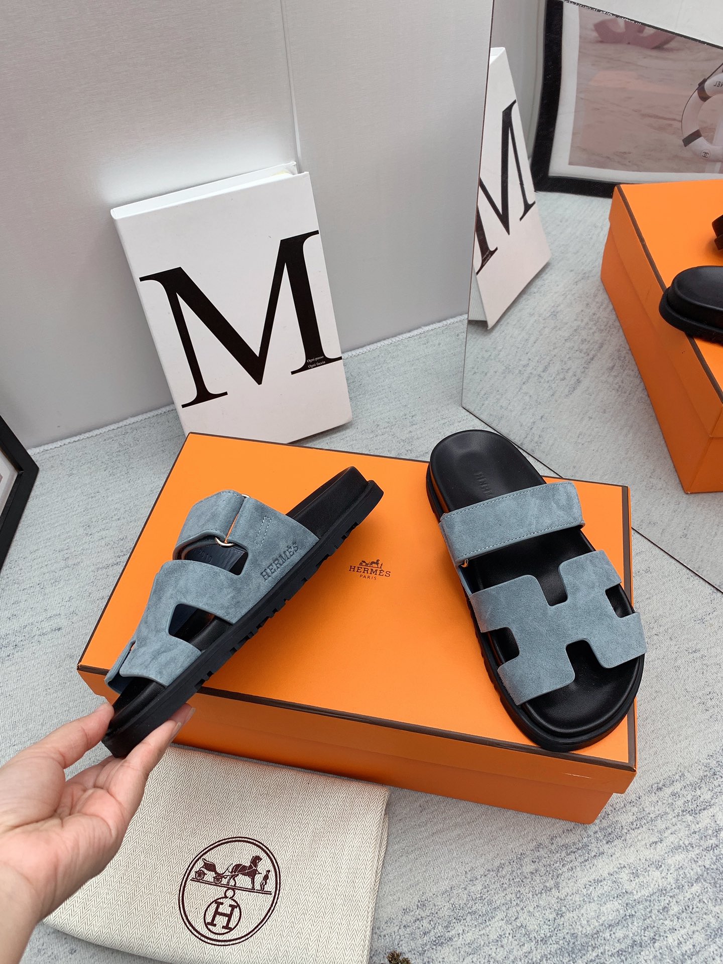 H**me5 Chypre Sandal Light Blue For Men