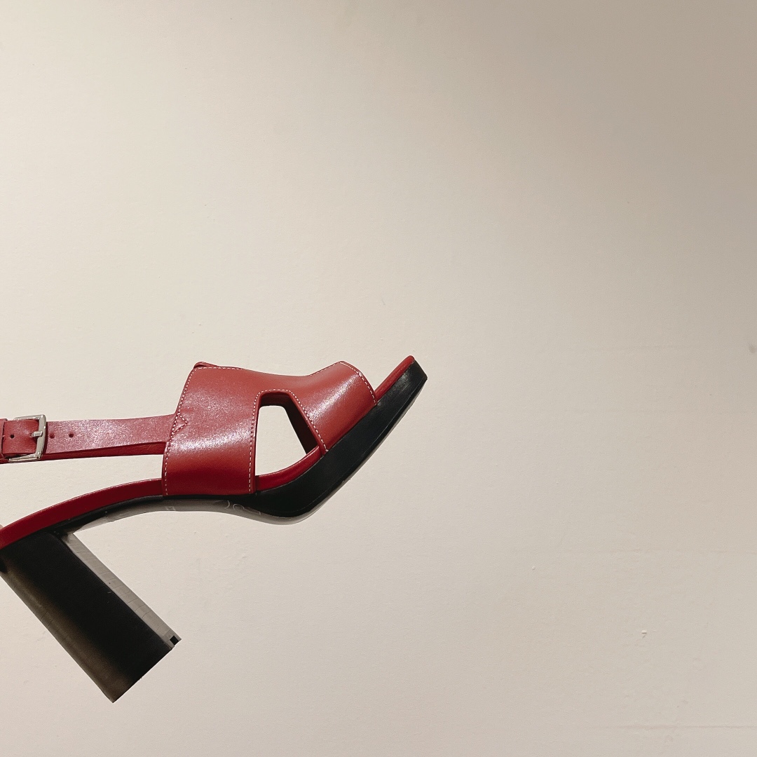 H**me5 Eris 90 Sandal Burgundy For Women