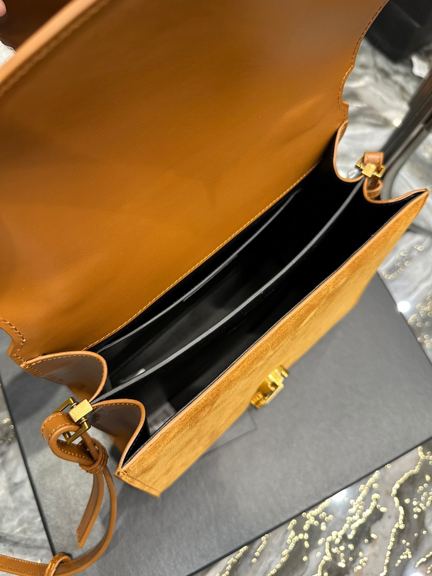 Sa1nt Lau*nt Cassandra Medium Top Handle Bag Black/White/Burgundy/Grey/Brown For Women 9.6in/24.5cm