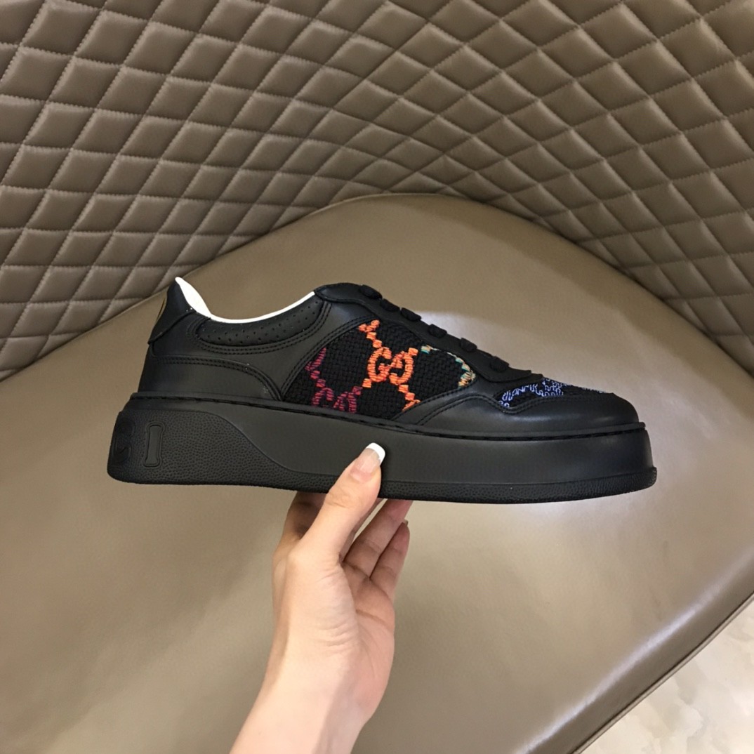 Gvc*1 GG Embossed Sneaker Black For Men