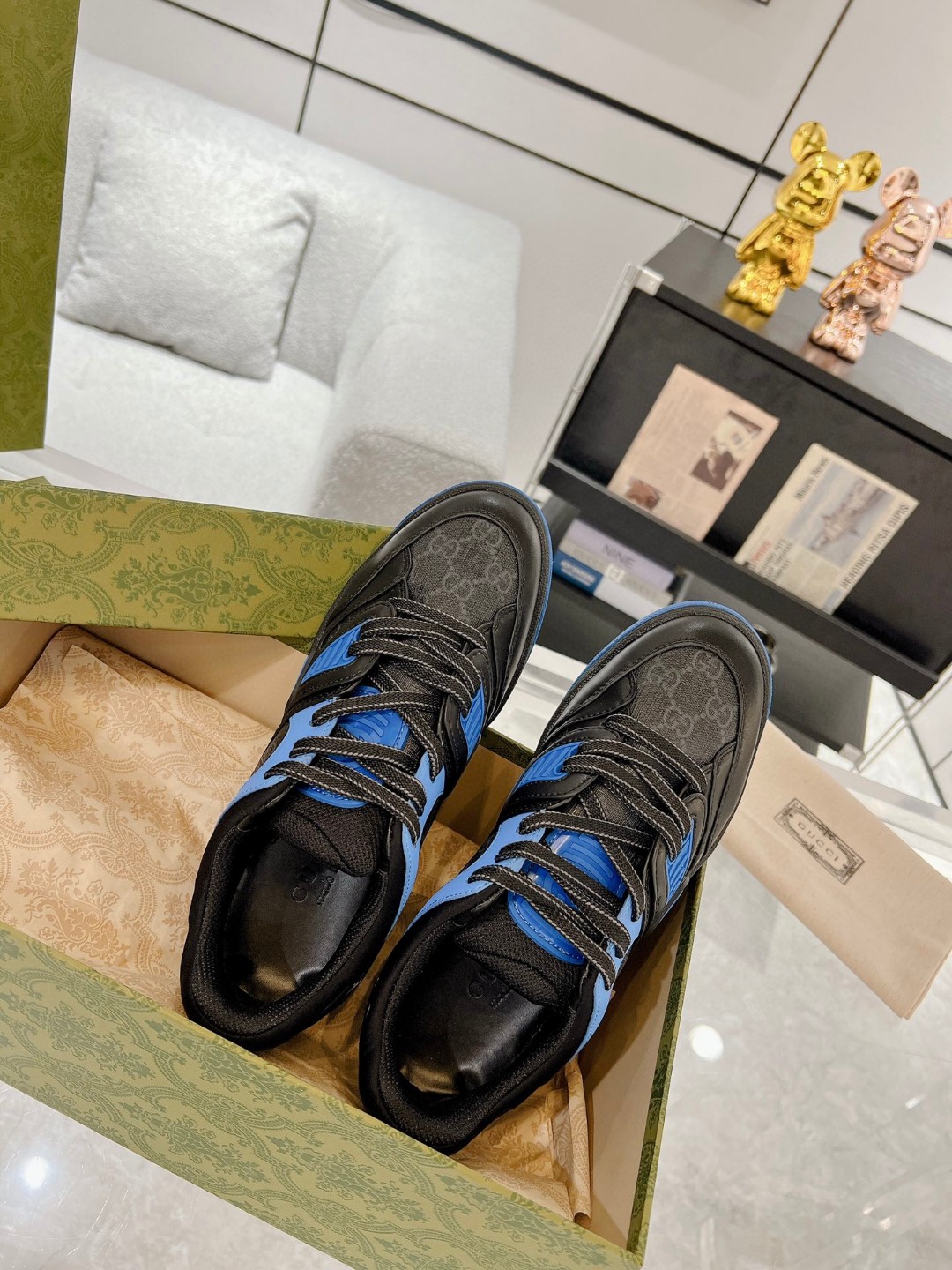 Gvc*1 Basket Sneaker Black For Men 724004 FAA1U 1160