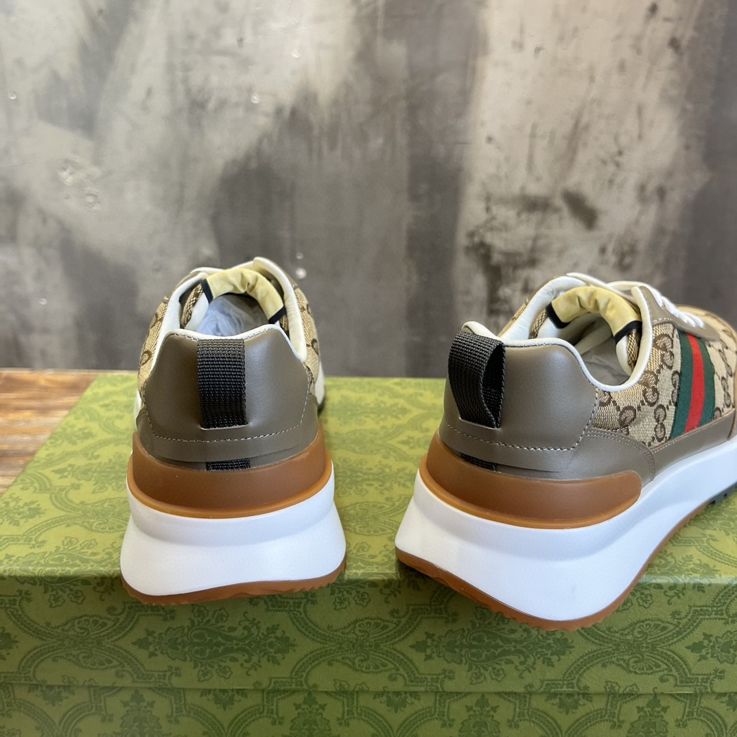 Gvc*1 Sneaker With Web Beige For Men
