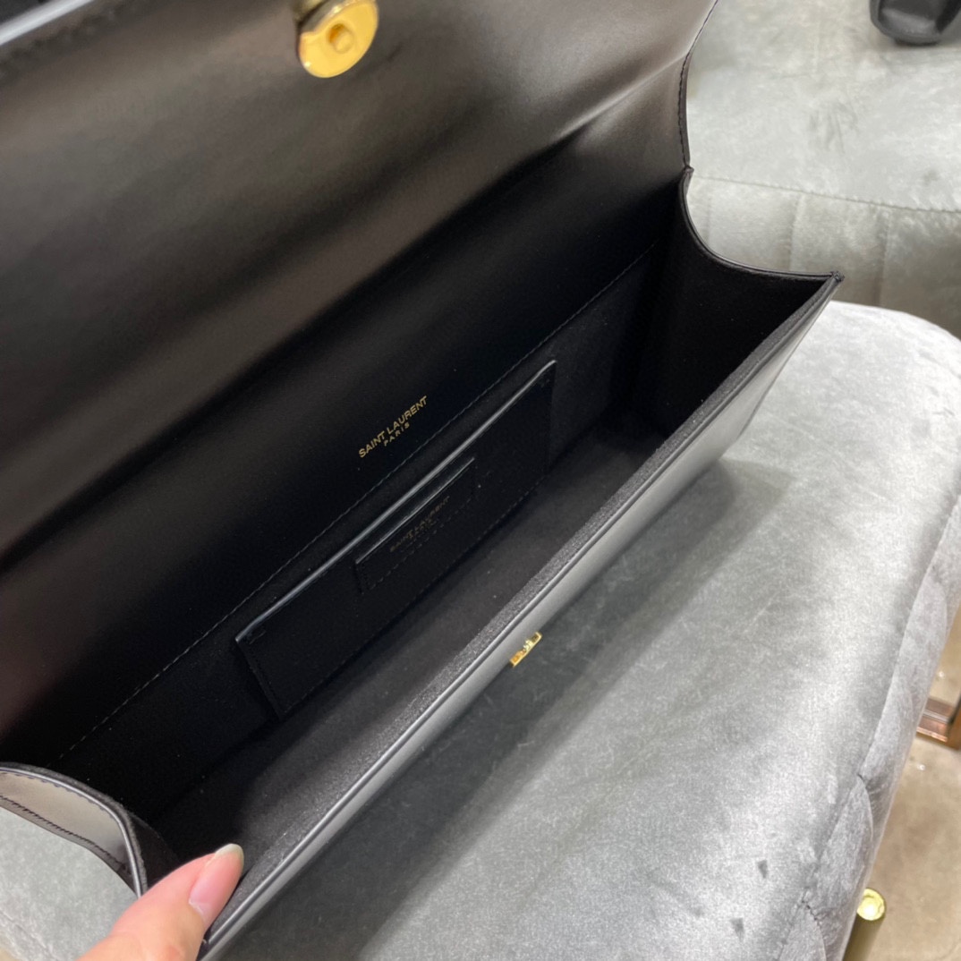 Sa1nt Lau*nt Kate 99 Chain Bag Black For Women‎ 12in/26cm