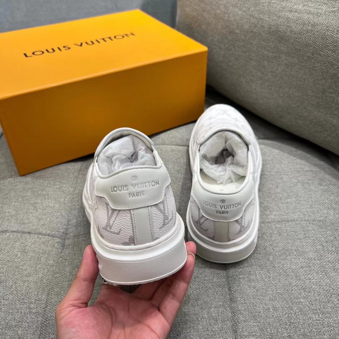 L0vis Vvtt0n Beverly Hills Slip On White For Men