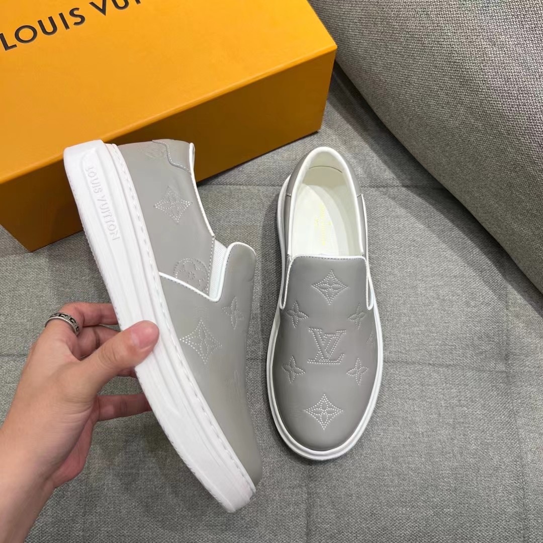 L0vis Vvtt0n Beverly Hills Sneaker Grey For Men