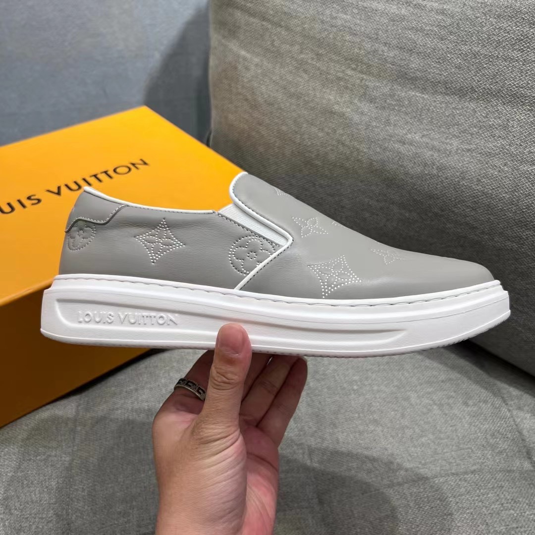 L0vis Vvtt0n Beverly Hills Sneaker Grey For Men