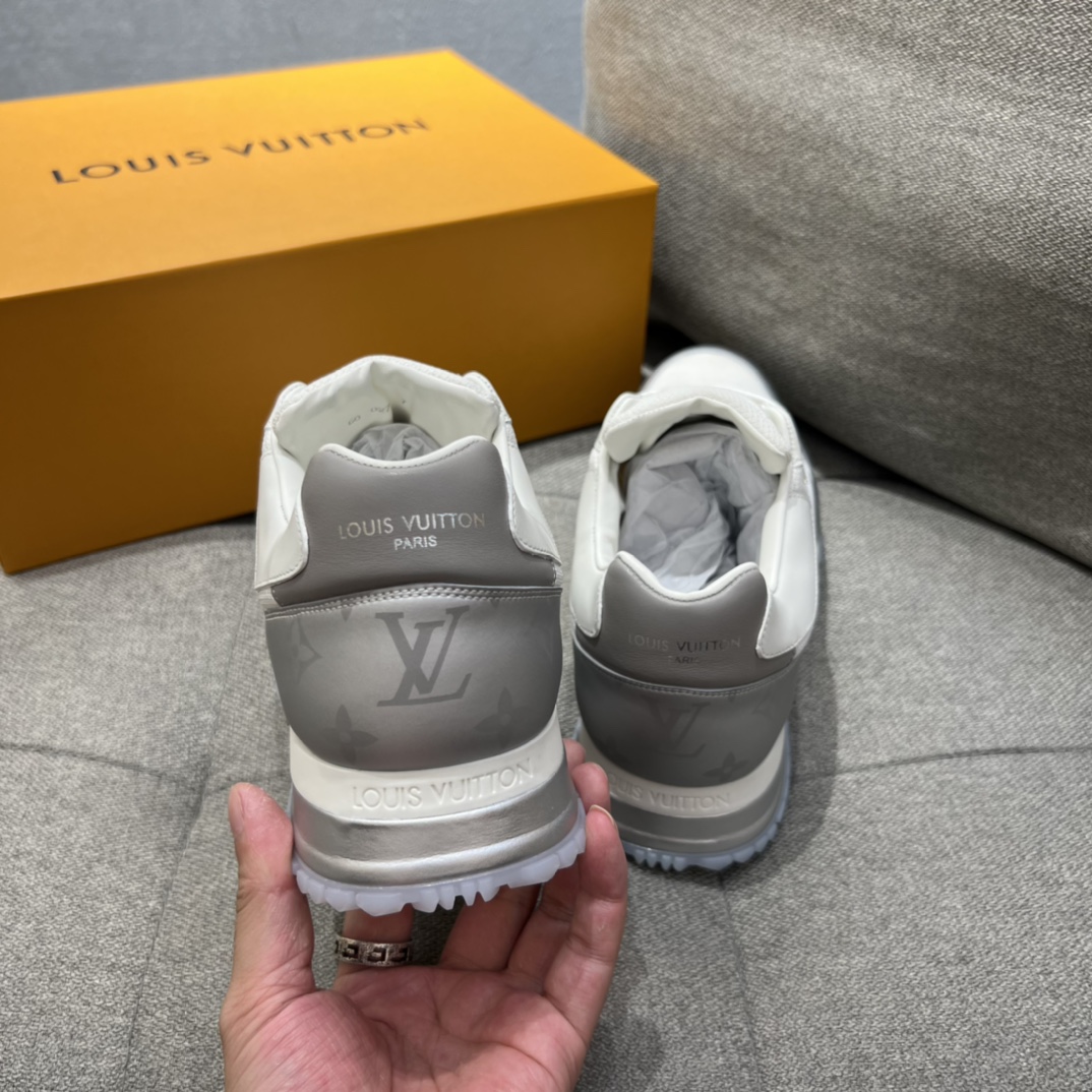 L0vis Vvtt0n Run Away Sneaker With Mesh White For Men