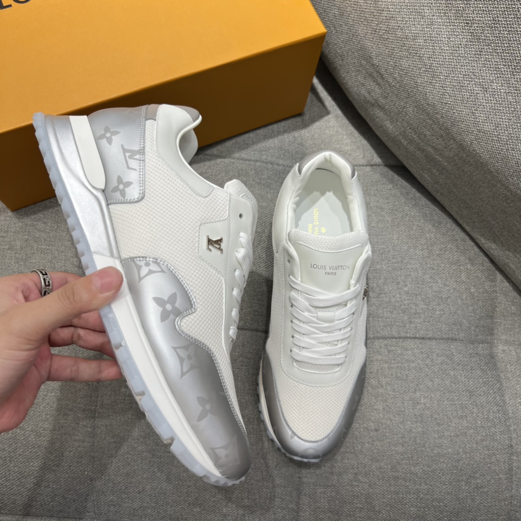 L0vis Vvtt0n Run Away Sneaker With Mesh White For Men