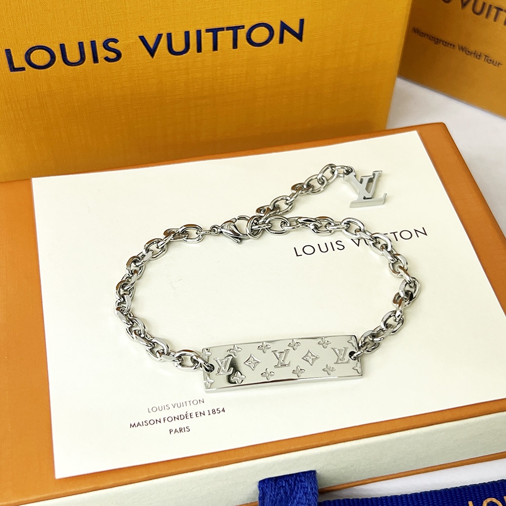 L0vis Vvtt0n Chain Bracelet Silver