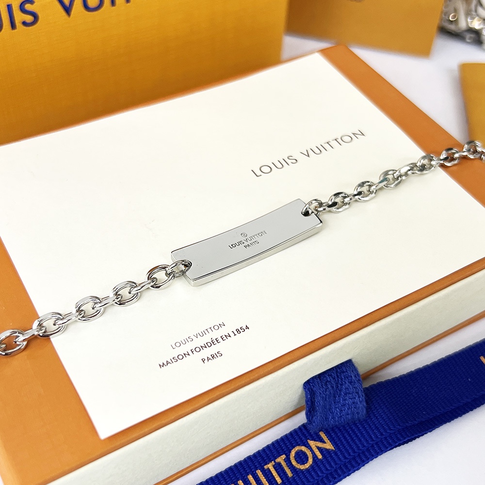L0vis Vvtt0n Chain Bracelet Silver