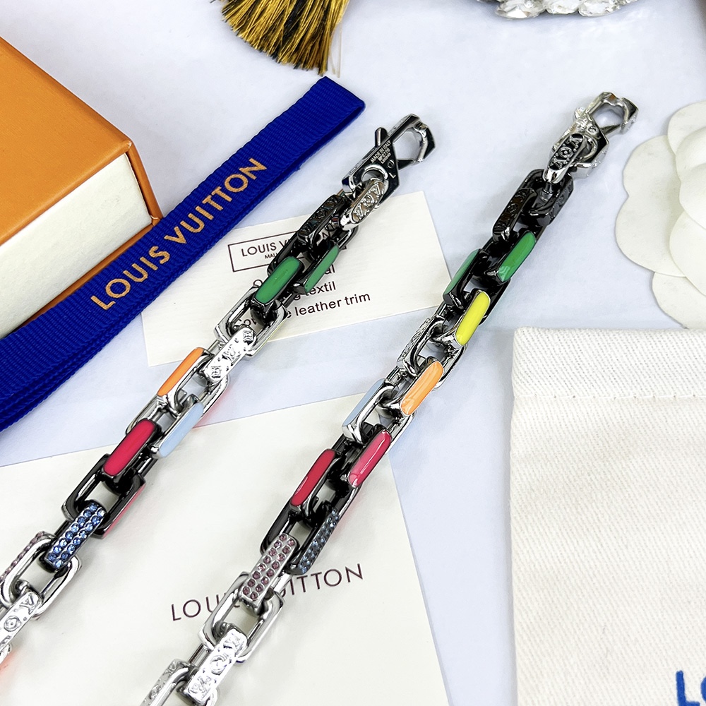 L0vis Vvtt0n Donkey’s Paradise Chain Bracelet Multicolor For Women