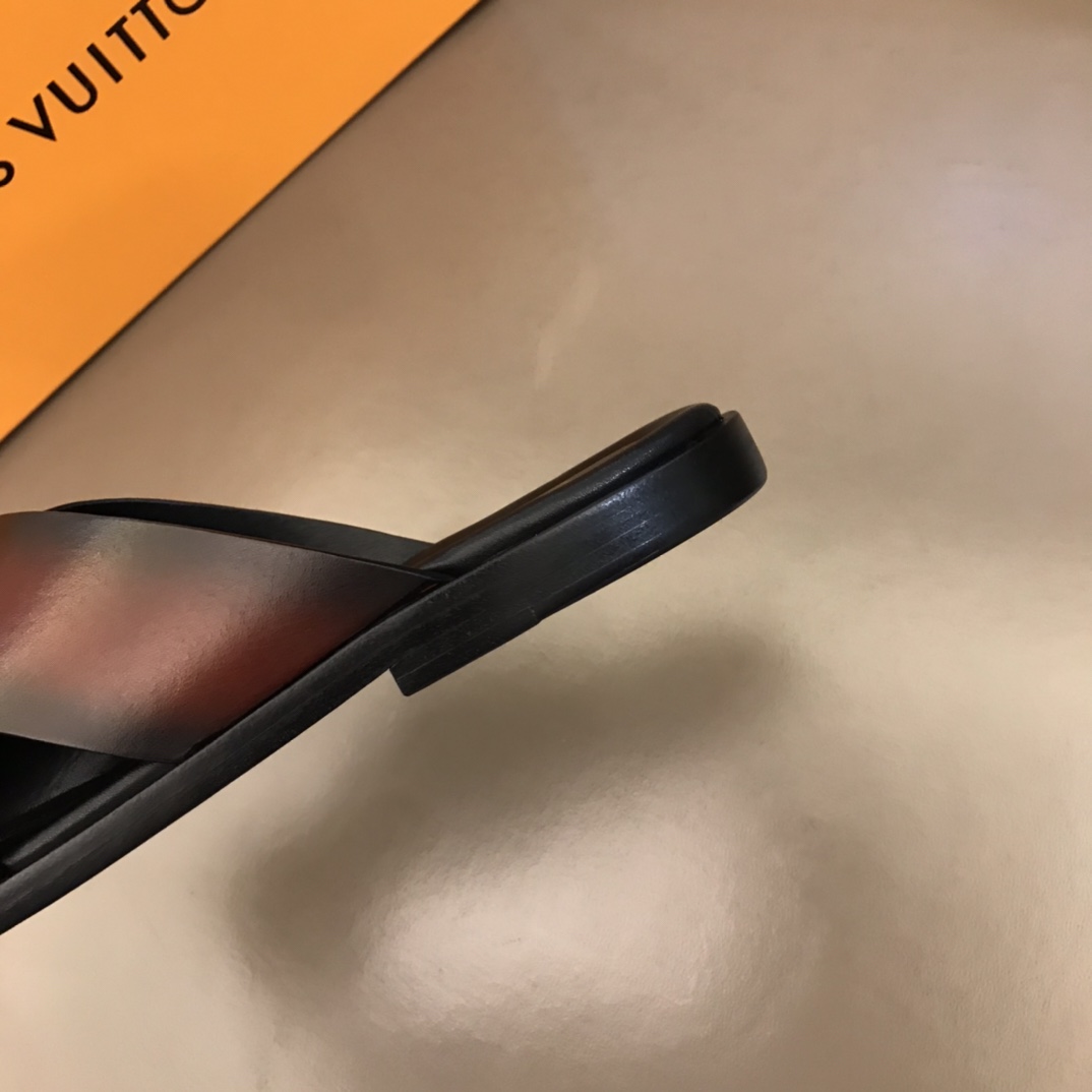 L0vis Vvtt0n LV Oasis Mule Brown For Men