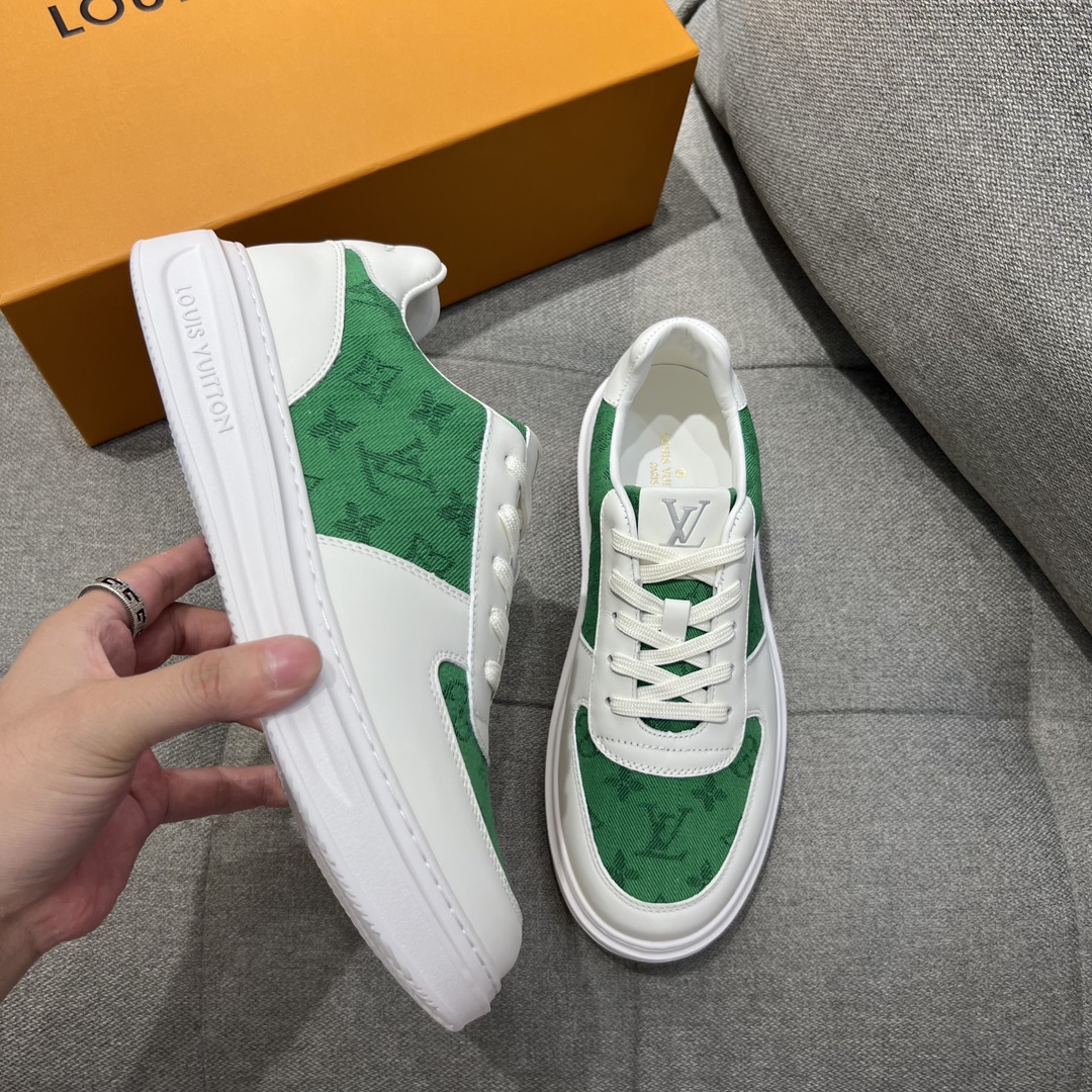 L0vis Vvtt0n Rivoli Sneaker Green For Men 1AARZP