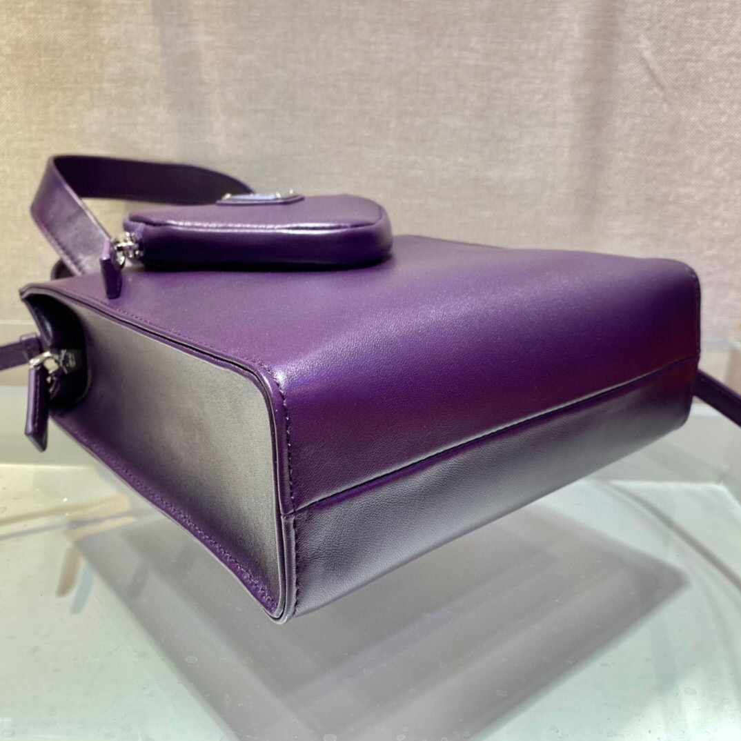 Pra*a Shoulder Bag In Purple For Women 8.6in/ 22cm