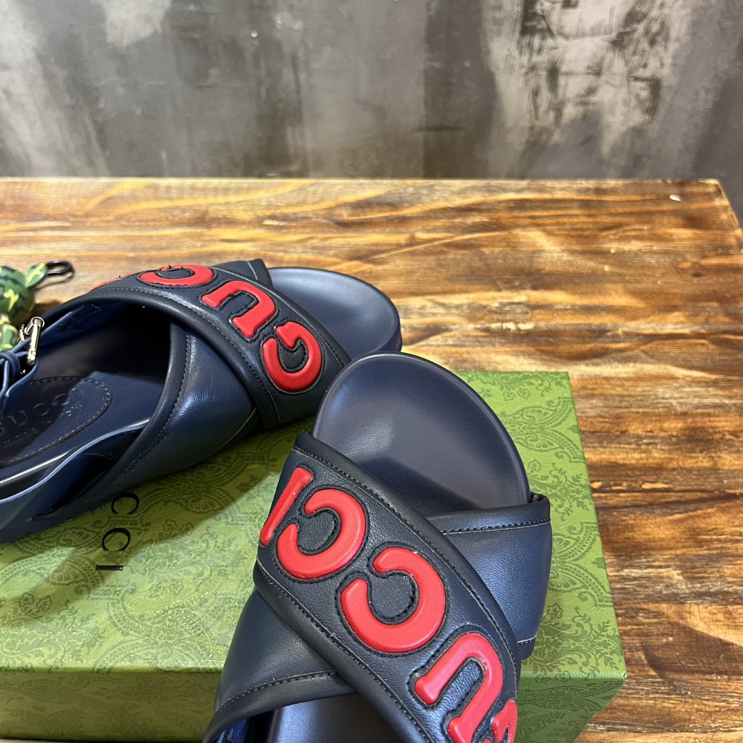 Gvc*1 Men’s Sandal Navy Blue For Men 742024 AABYS 4058