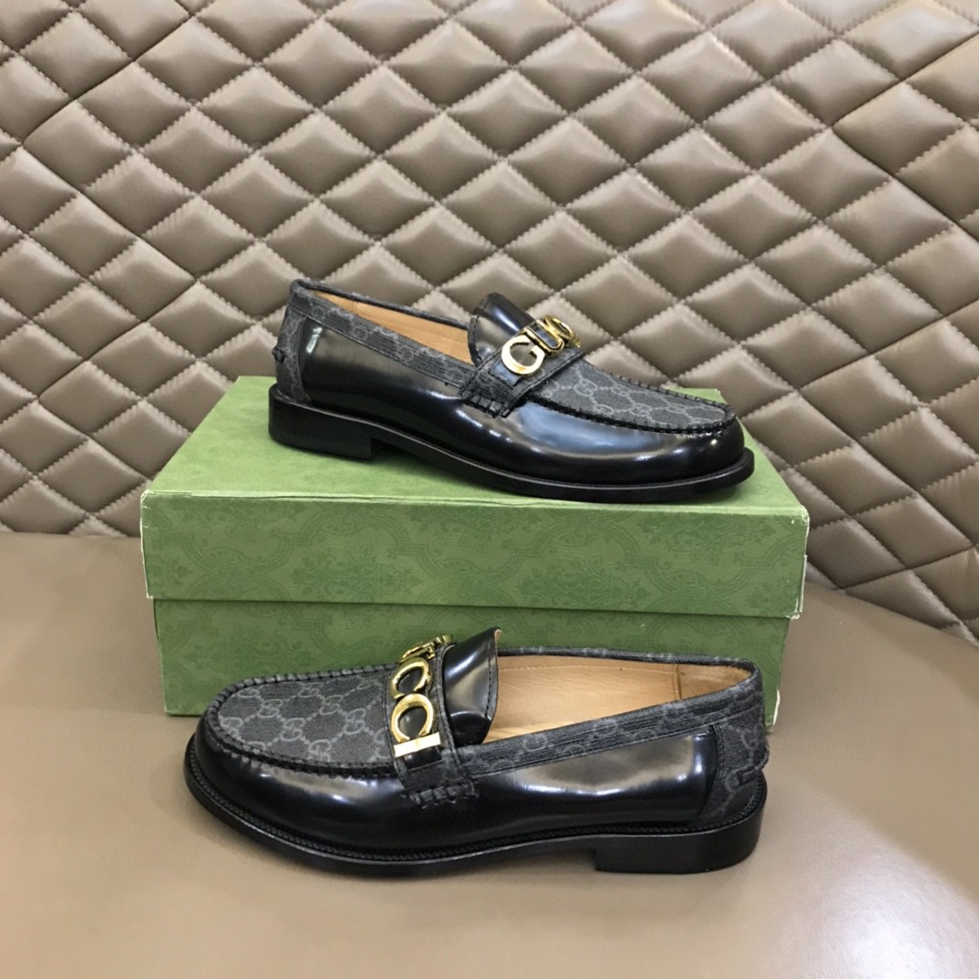 Gvc*1 Loafer With Logo Gvc*1 Black For Men