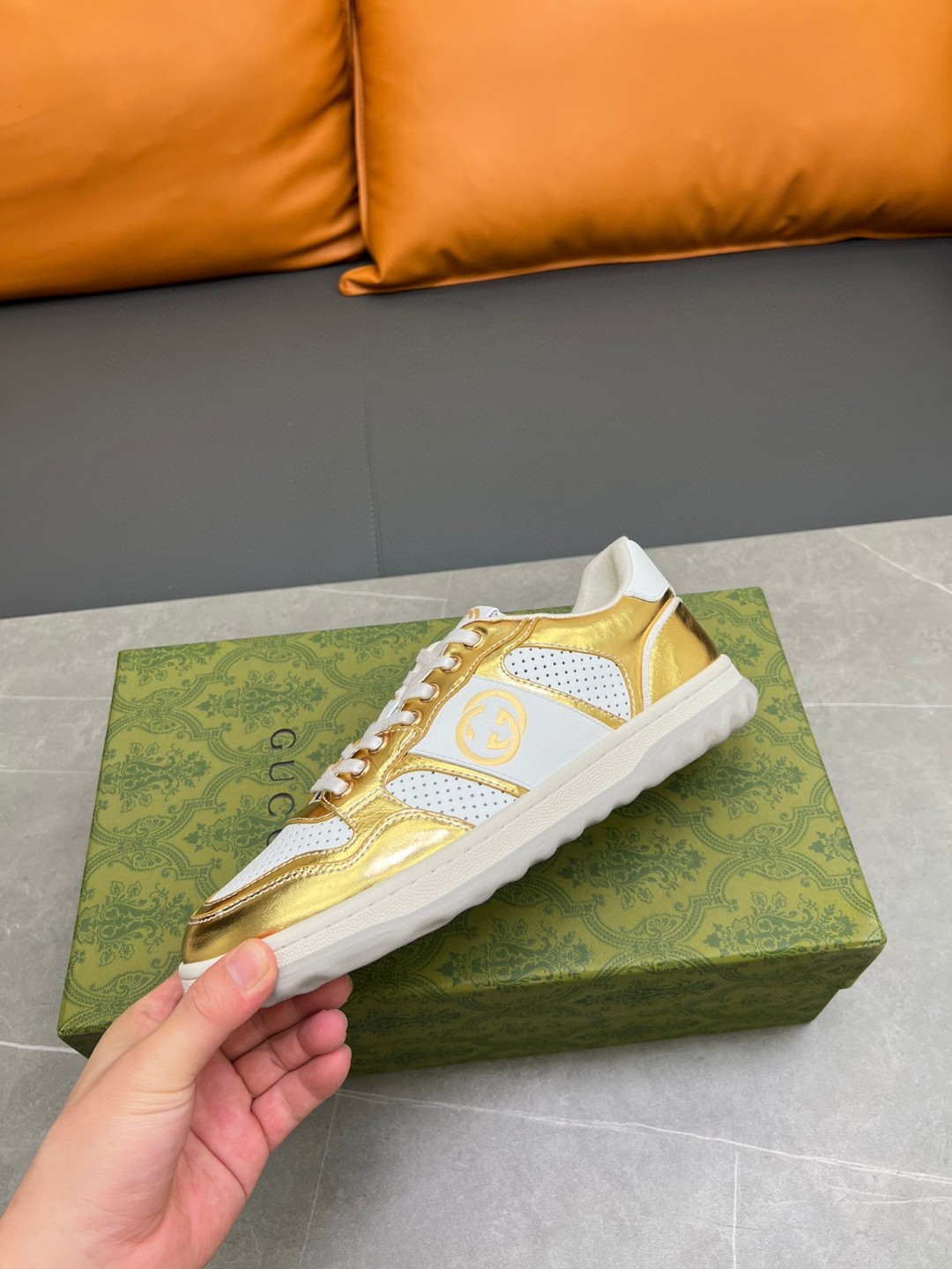 Gvc*1 Mac80 Sneaker Gold For Men