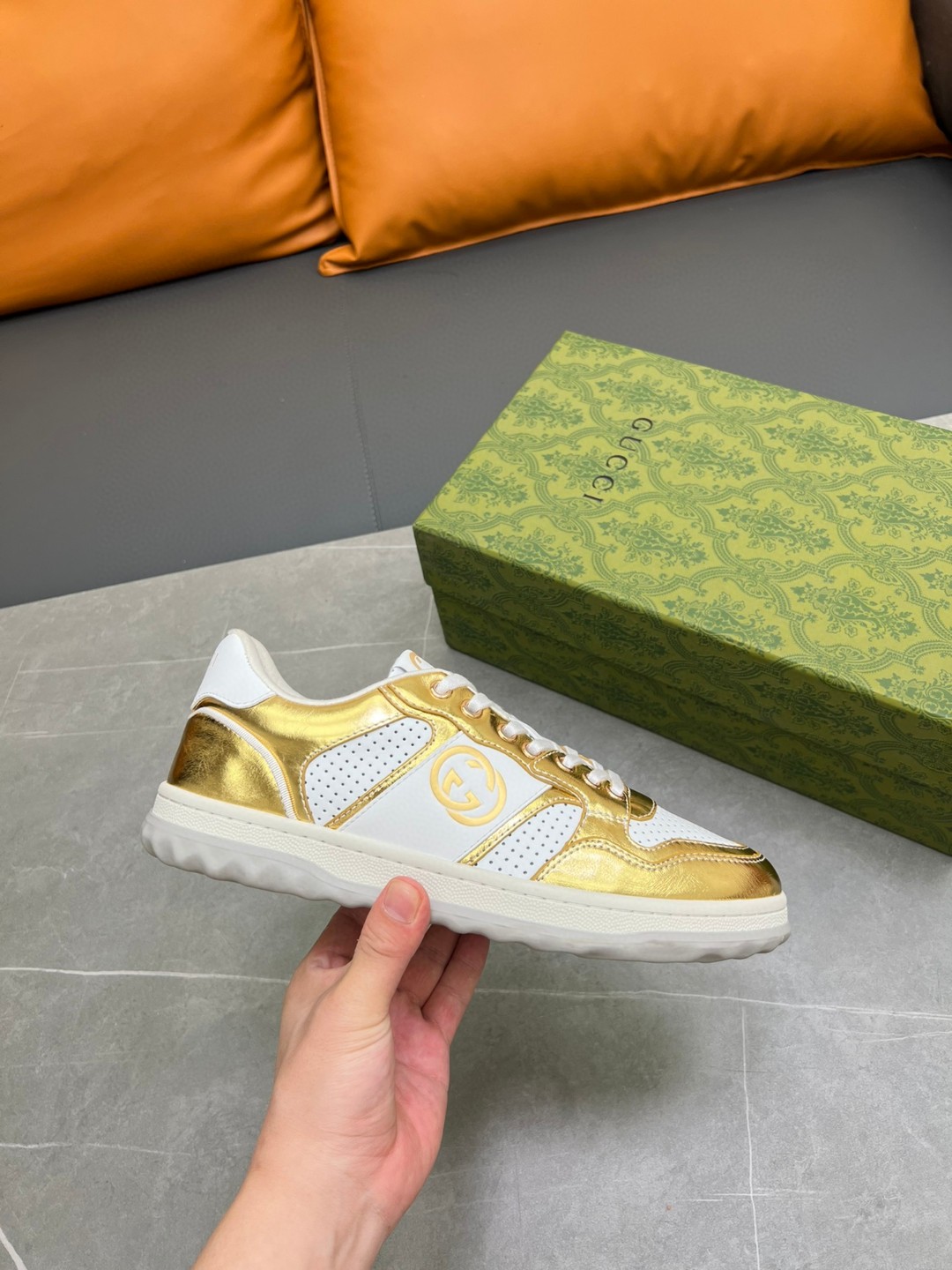 Gvc*1 Mac80 Sneaker Gold For Men