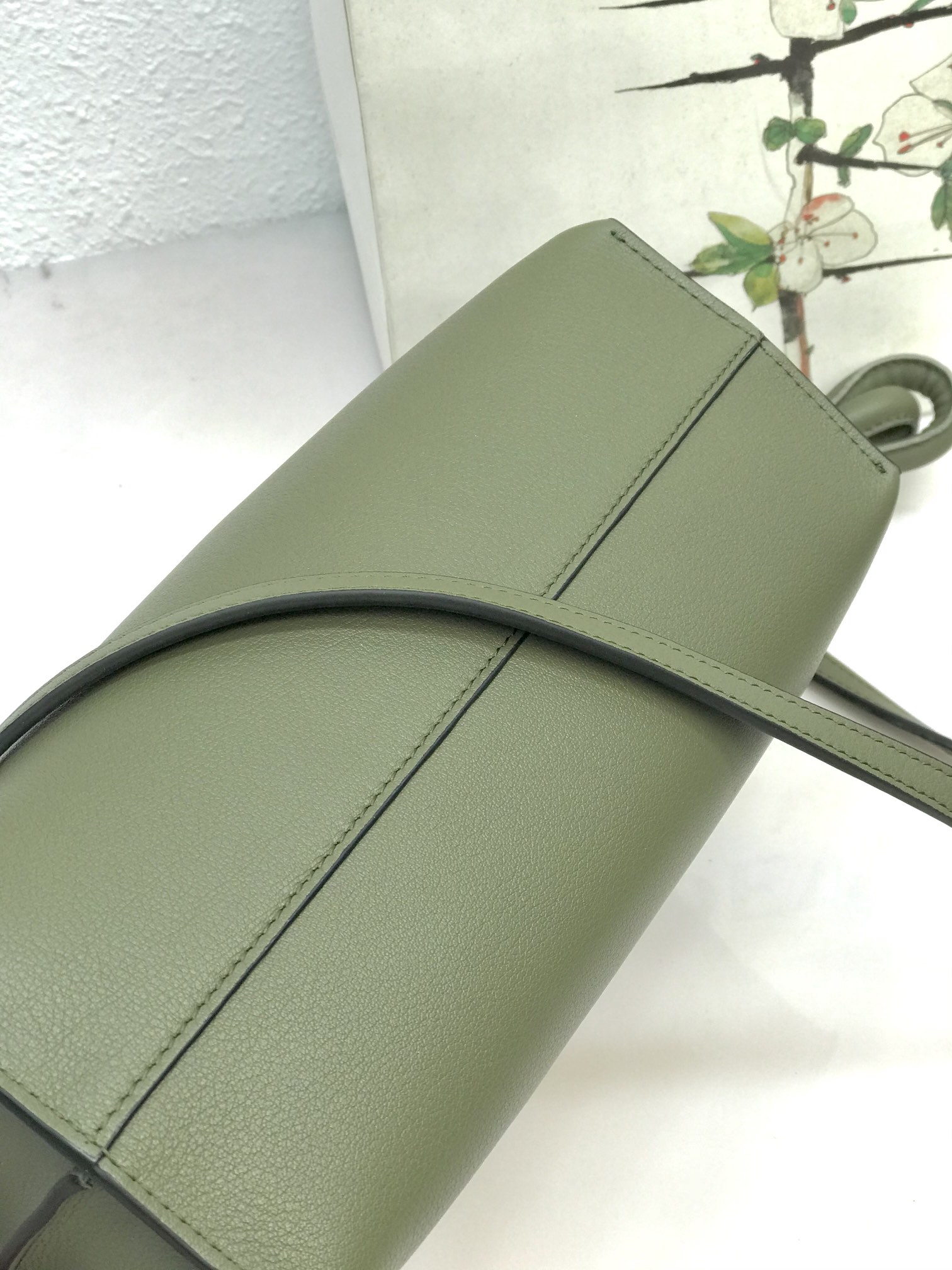 L0ew* Mini Flamenco Clutch Black/Brown/Dark Green/Green For Women 9.4in / 23.9cm A411FC2X37