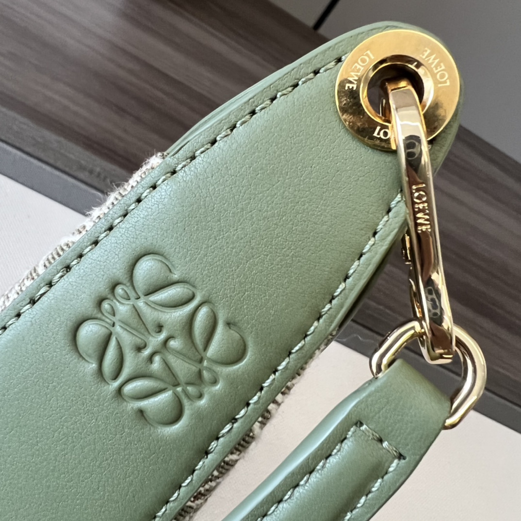 L0ew* Small Luna Bag Black/Brown/Light Brown For Women 12in / 30.5cm A923PM1X02