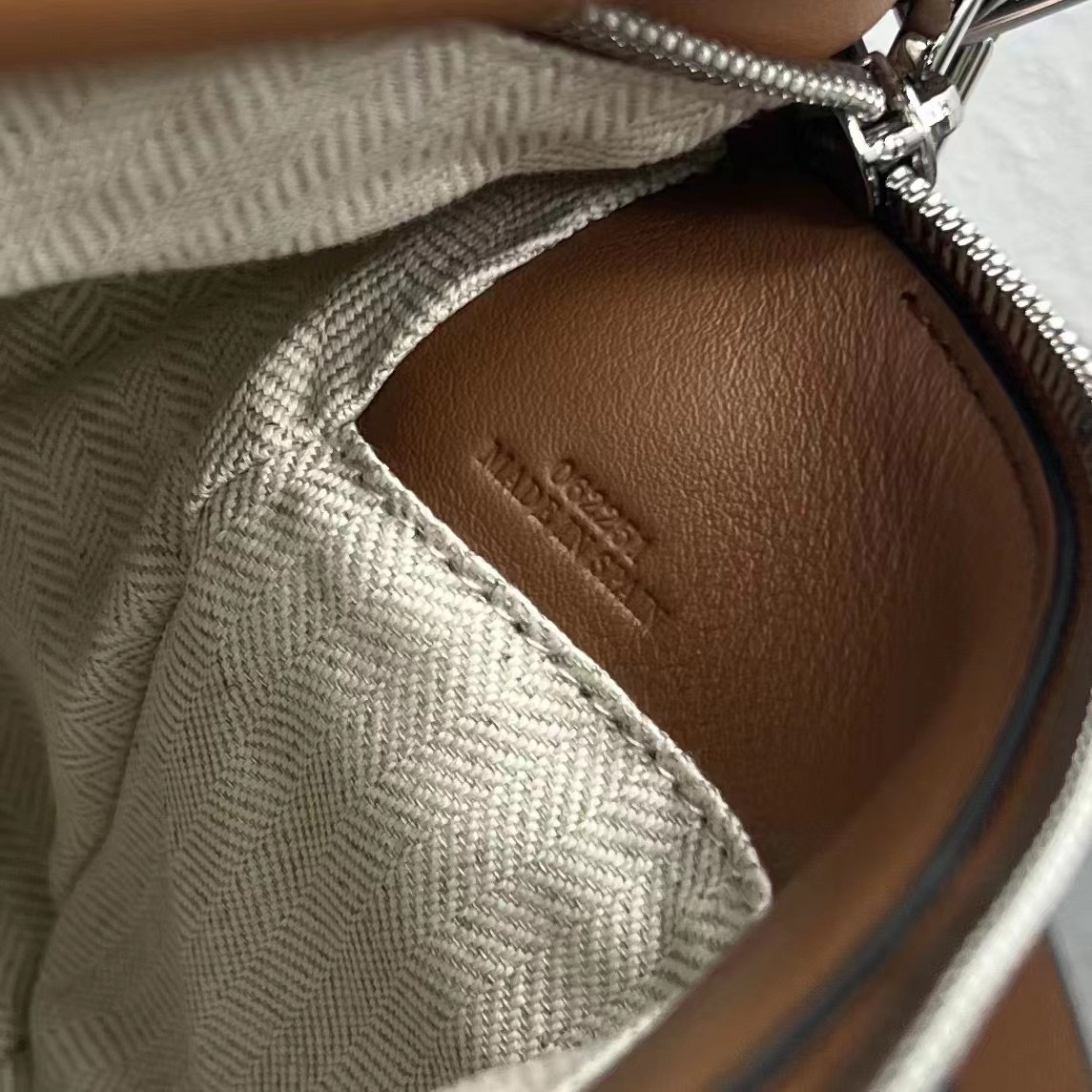 L0ew* Small Puzzle Bag Pink/Grey/Brown/Blue For Women 9.4in / 24cm