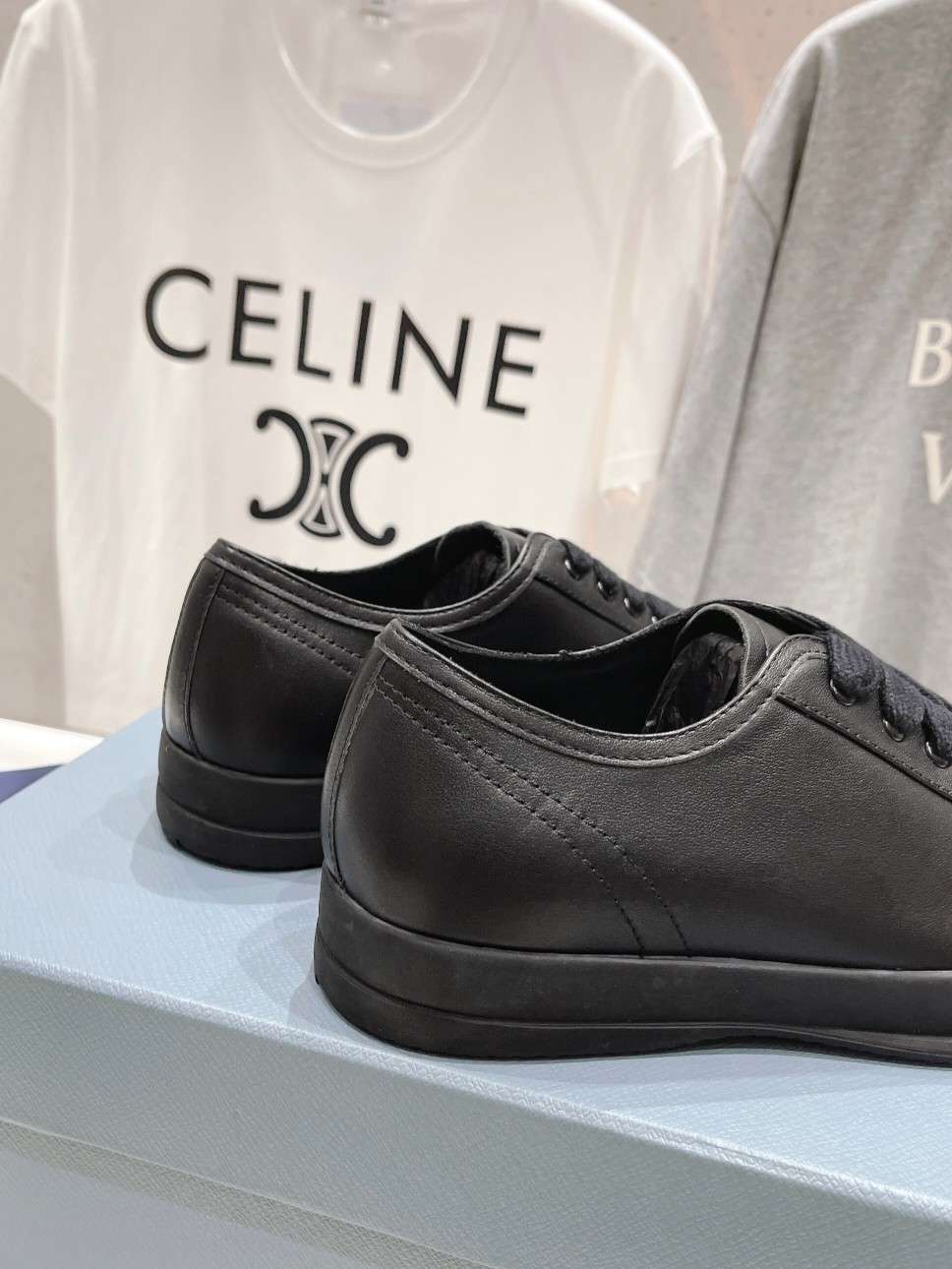 Pra*a Chunky Sole Sneakers Black For Women