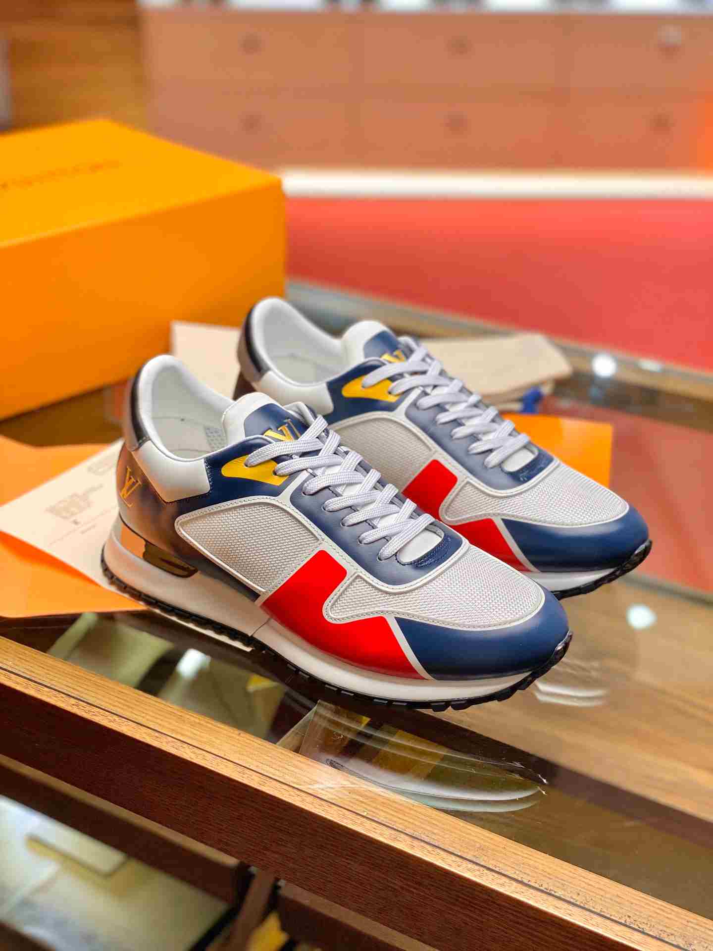 L0vis Vvtt0n Run Away Sneaker Blue For Men