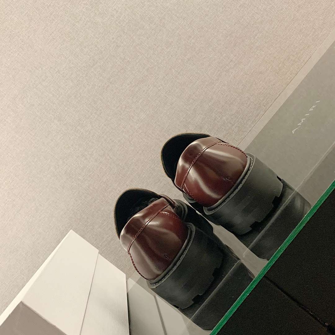 Ce1i*e Bulky Penny Chunky Loafer Burgundy For Women