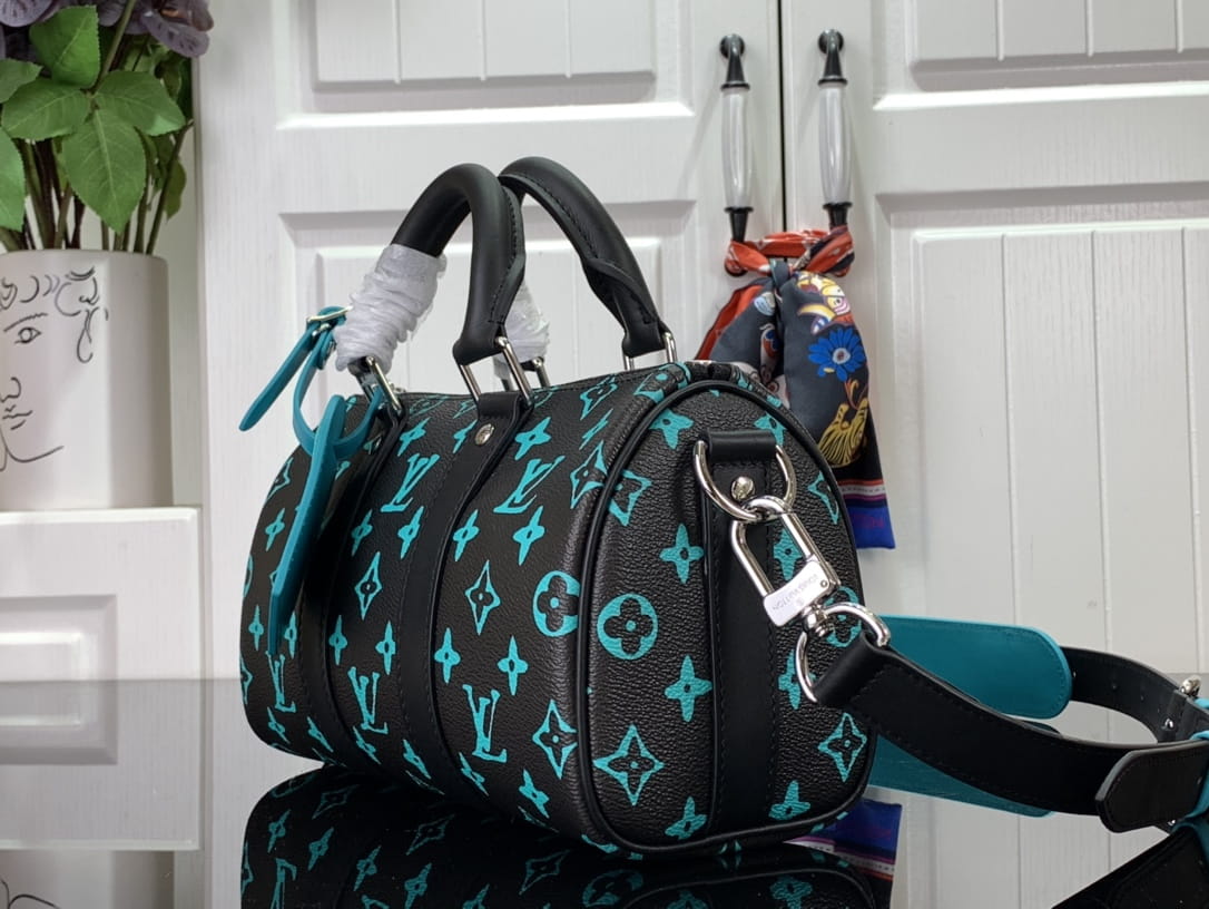 L0vis Vvtt0n Keepall Bandoulière 25 Bag Brown/Black 25cm/ 9.8 in M46687