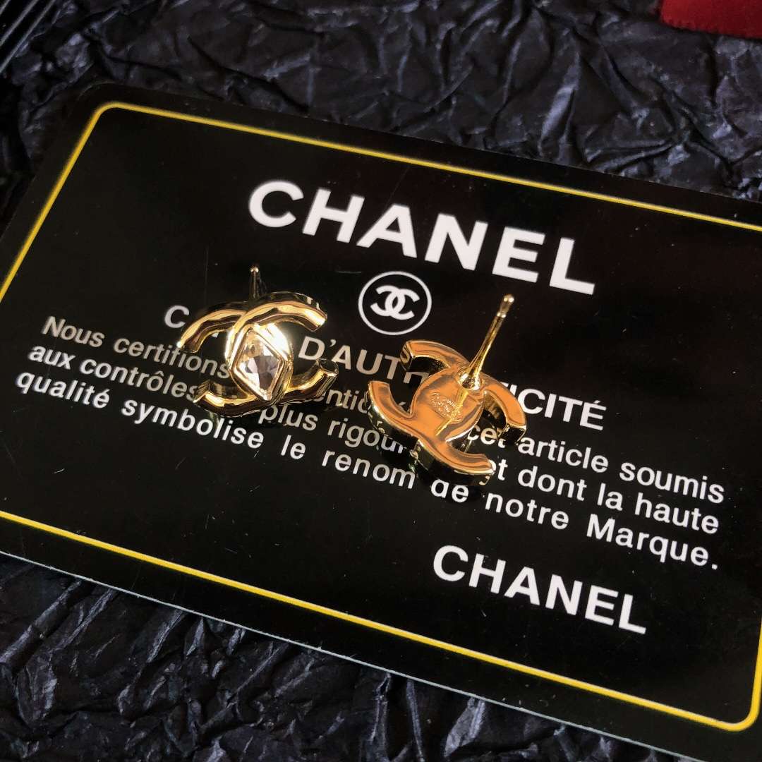 Ch**el C Earrings Gold For Women