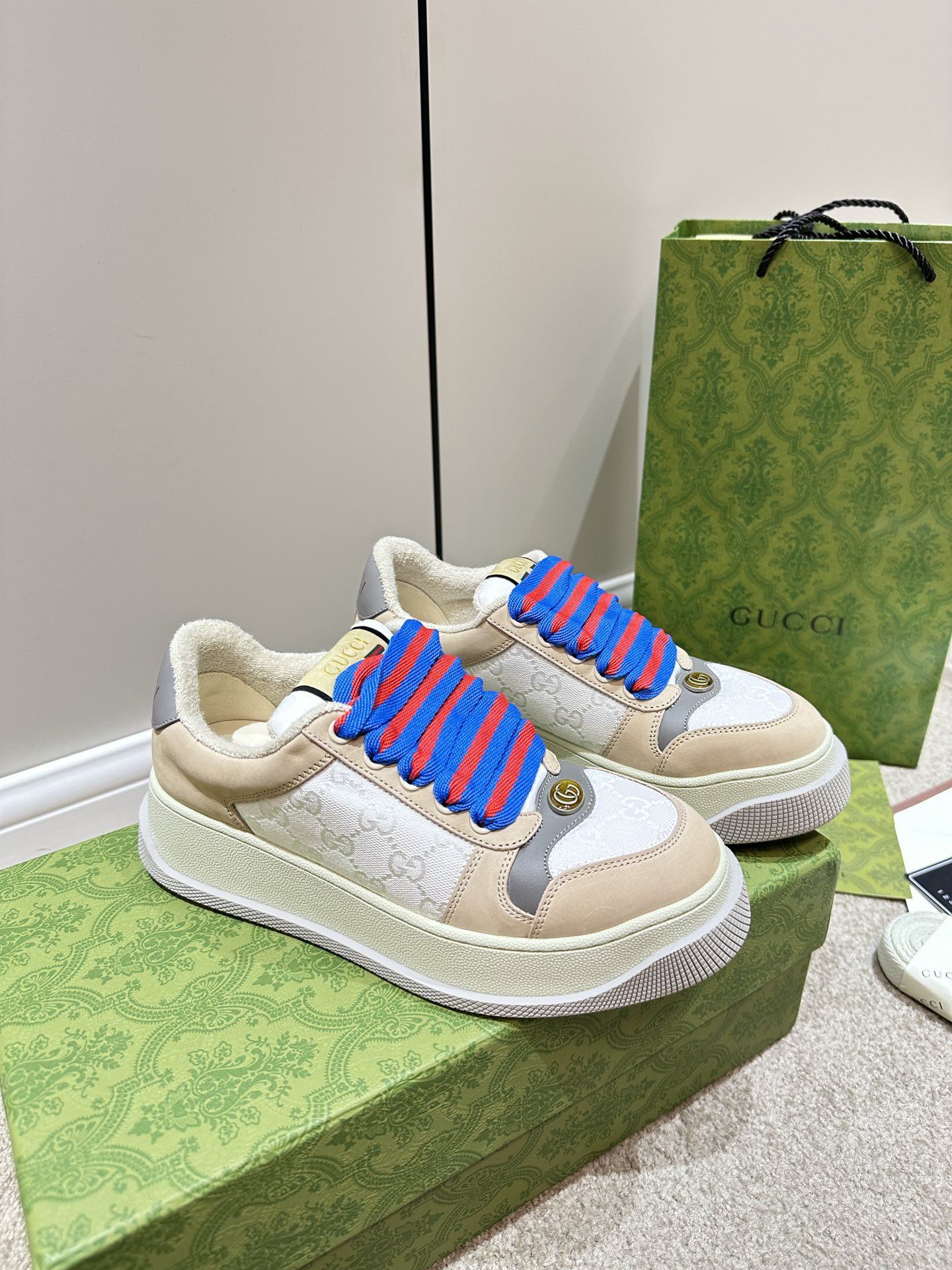 Gvc*1 Screener Sneaker Beige For Women