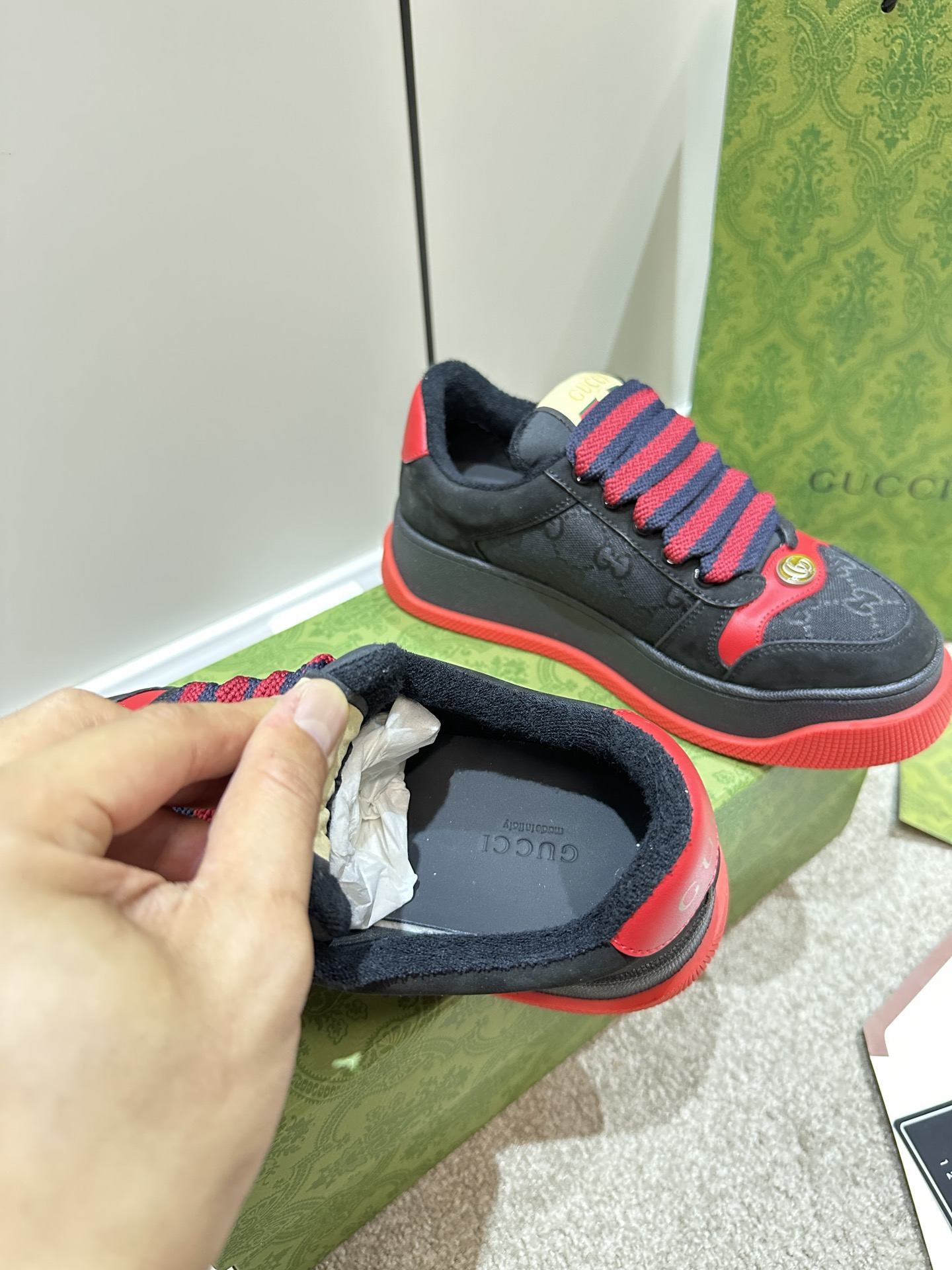 Gvc*1 Screener Sneaker Red For Women