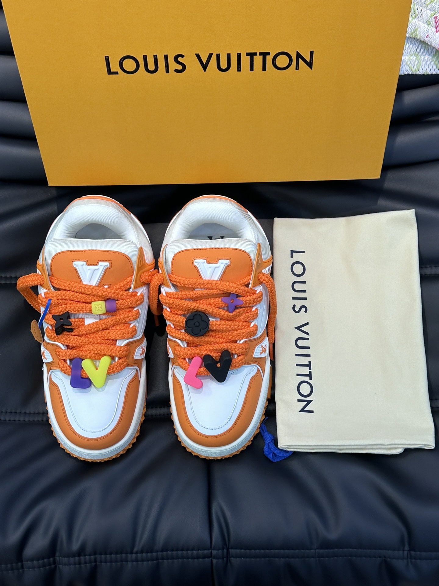 L0vis Vvtt0n Trainer Maxi Sneaker LV Orange For Women
