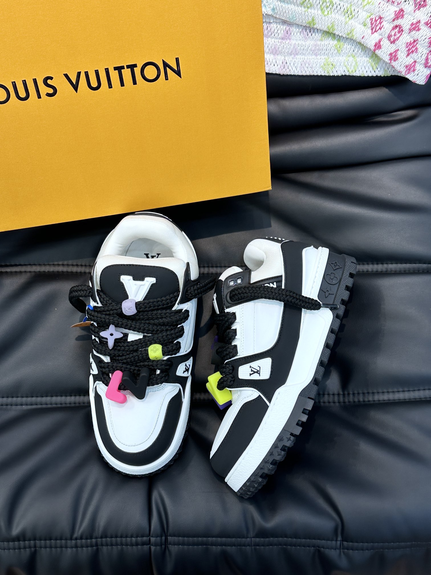 L0vis Vvtt0n Trainer Maxi Sneaker LV Black For Women