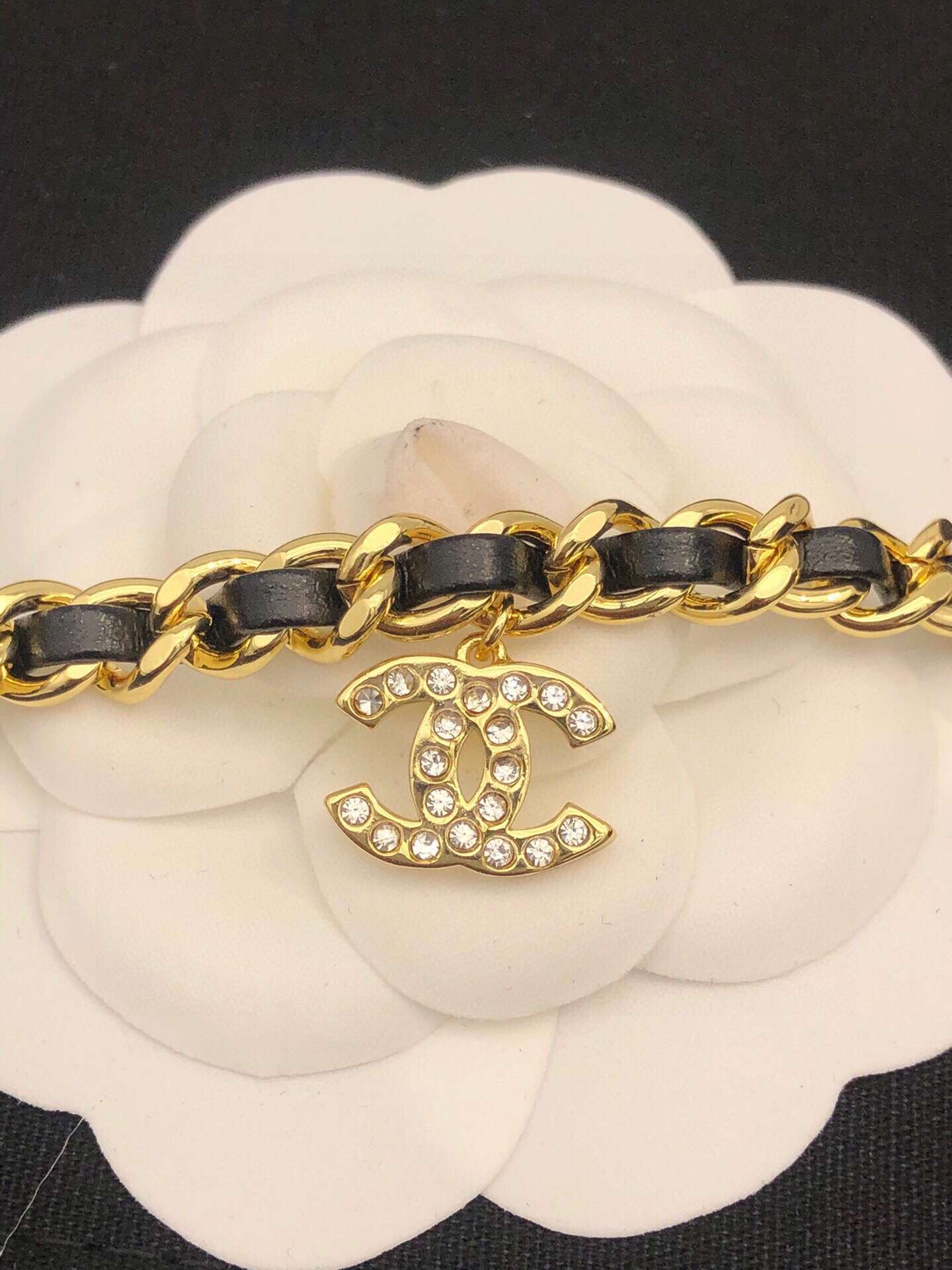 Ch**el Chain Bracelet Gold For Women