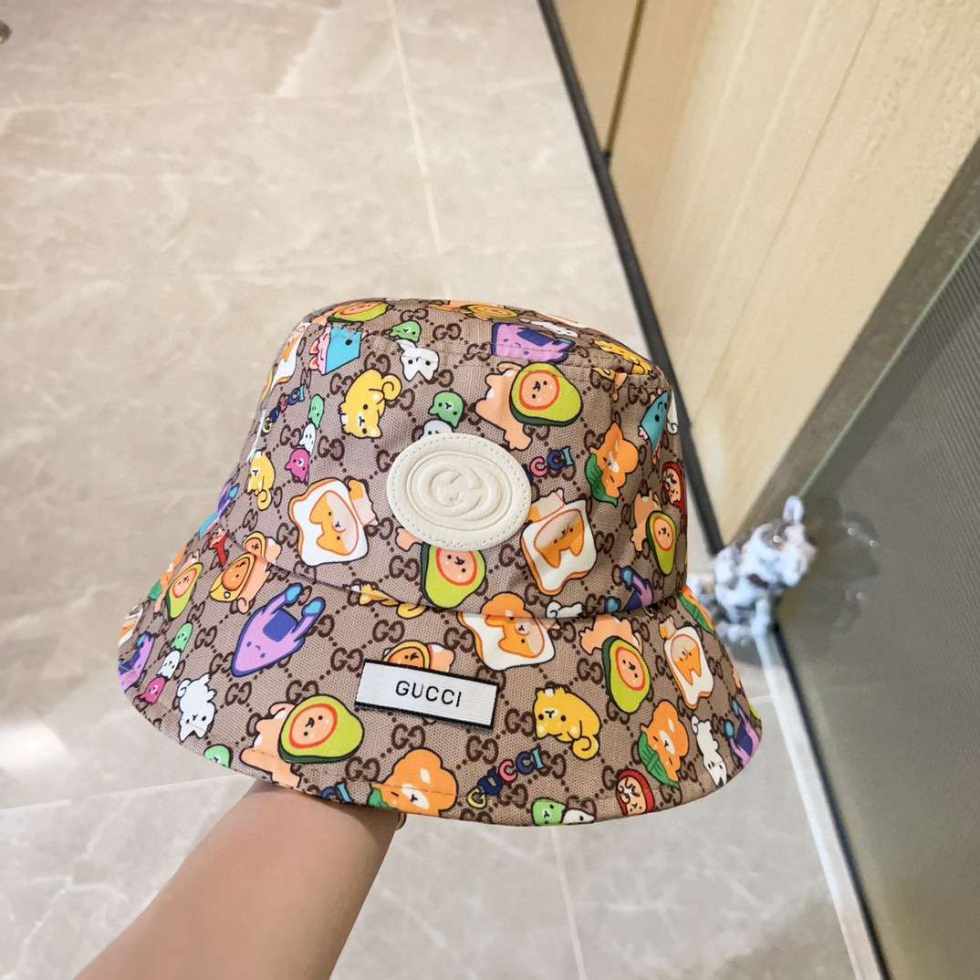 Gvc*1 Bucket Hat Brown For Women