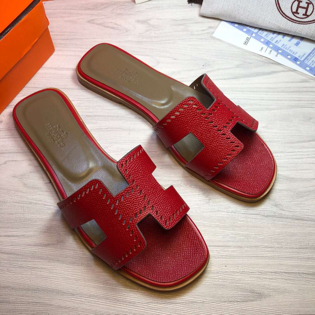 H**me5 Oran Sandal Red For Women
