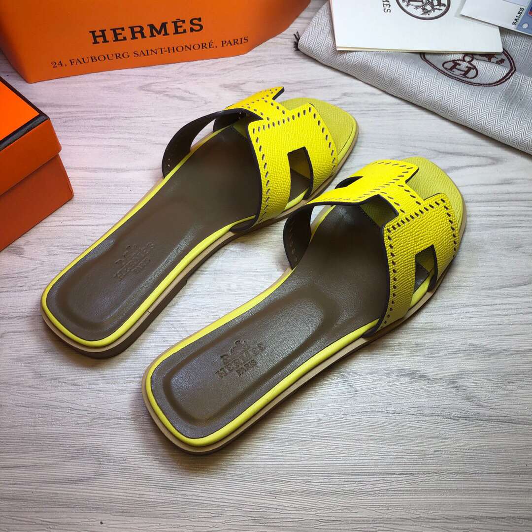 H**me5 Oran Sandal Yellow For Women