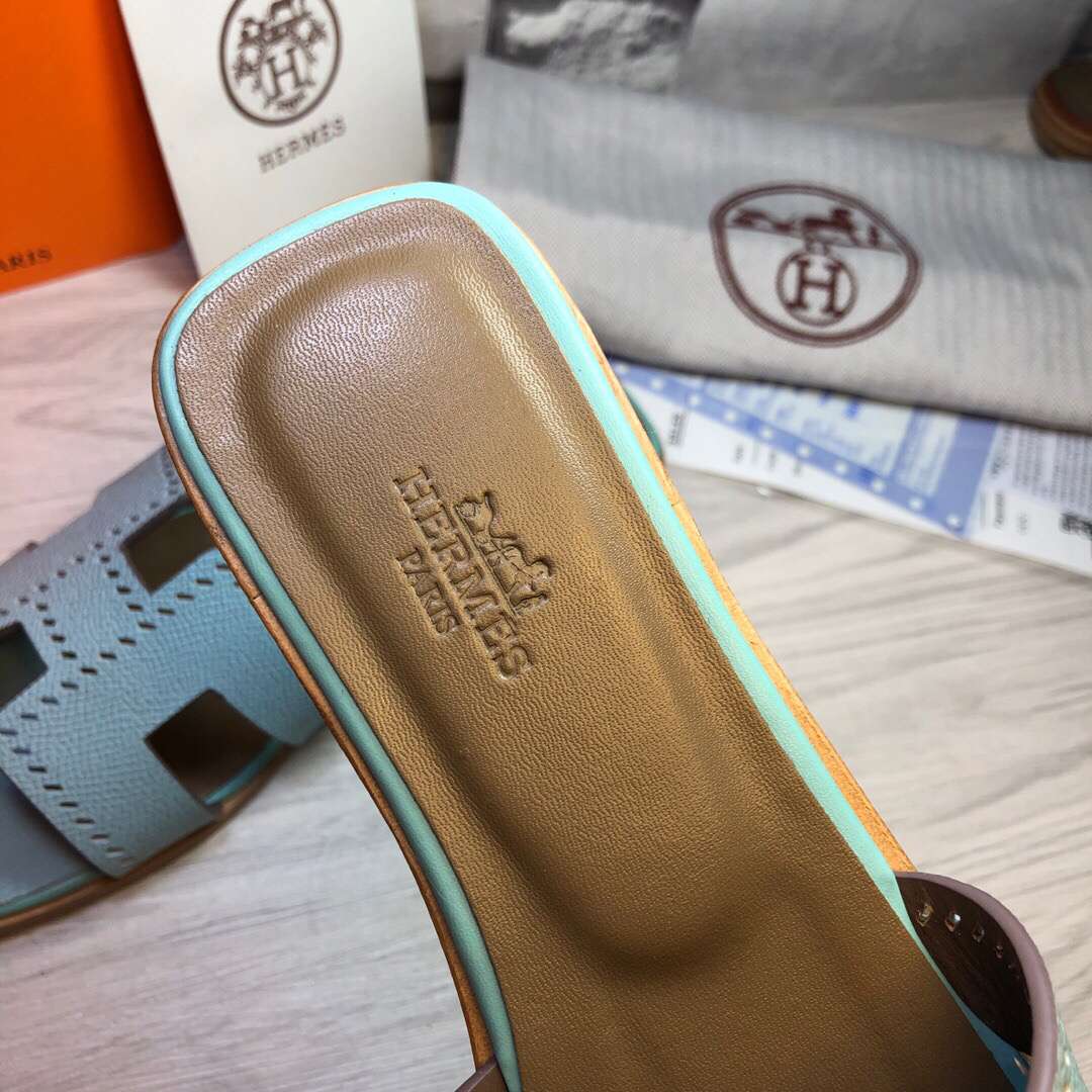 H**me5 Oran Sandal Jade Green For Women