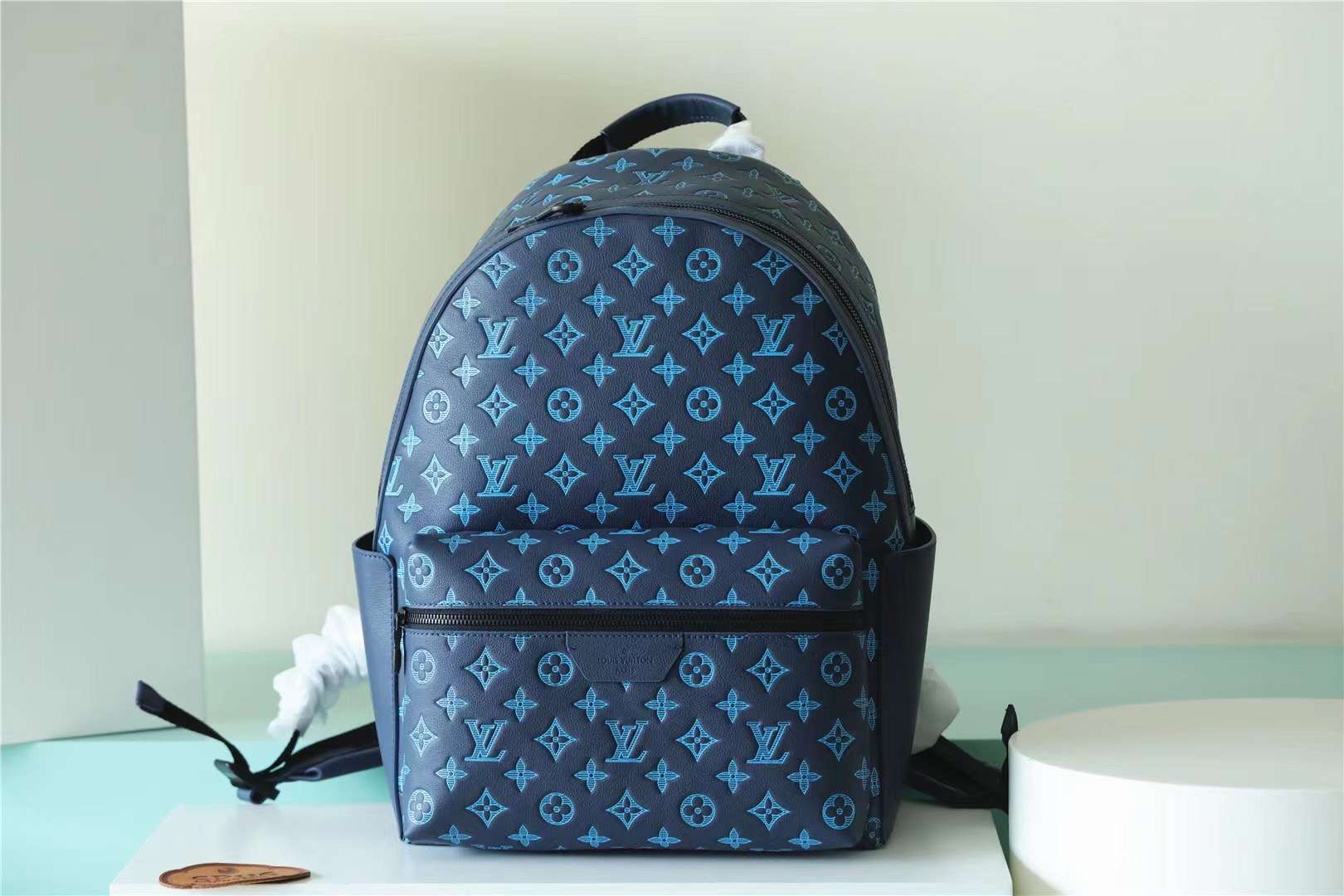 L0vis Vvtt0n Discovery Backpack Dark Blue For Men 11.4in/29cm