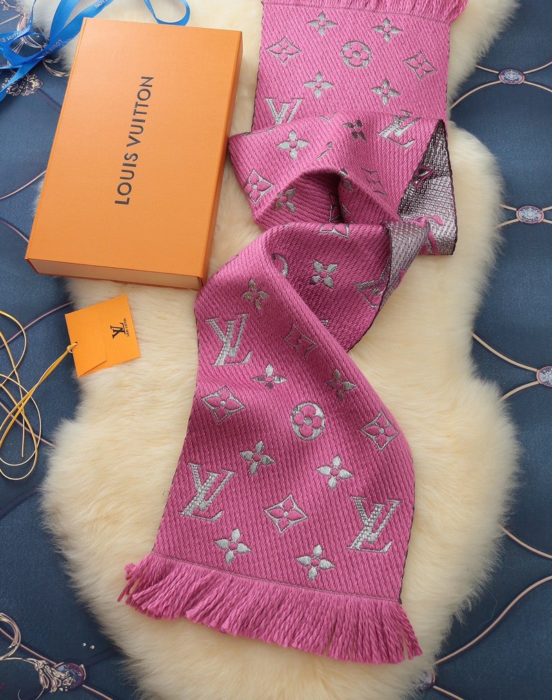 L0vis Vvtt0n LOGOMANIA Scarf Pink For Women